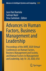 Advances in Human Factors, Business Management and Leadership