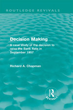 Decision Making (Routledge Revivals)