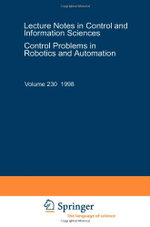 Control Problems in Robotics and Automation