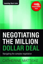 Negotiating the Million Dollar Deal