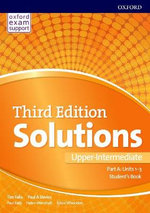 Solutions: Upper-Intermediate: Student's Book a Units 1-3