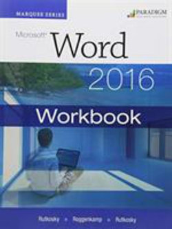Marquee Series: Microsoft (R)Word 2016