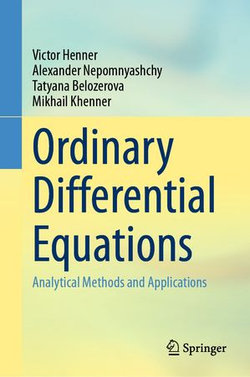 Ordinary Differential Equations Ordinary Differential Equations