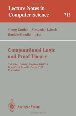 Computational Logic and Proof Theory