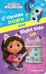 DreamWorks Gabby's Dollhouse: Upside down and Right Side up Take-A-Look Book