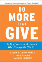 Do More Than Give Do More Than Give