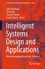 Intelligent Systems Design and Applications