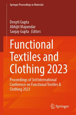 Functional Textiles and Clothing 2023 Functional Textiles and Clothing 2023