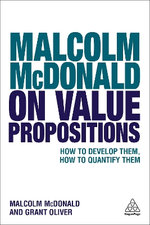 Malcolm Mcdonald on Value Propositions