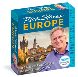 2021 Rick Steves Europe Colour Page-A-Day Calendar