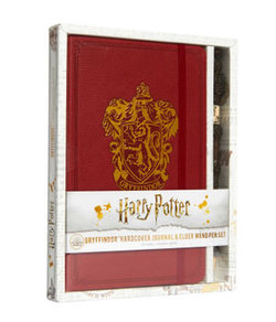 Harry Potter: Gryffindor Hardcover Journal and Elder Wand Pen Set