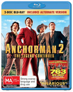 Anchorman 2: The Legend Continues (Blu-ray/Blu-ray Bonus Disc)