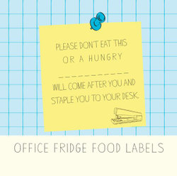 Preserve Labels - Office Fridge