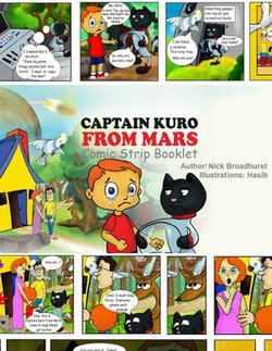 Captain Kuro From Mars Comic Strip Booklet