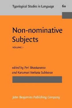 Non-nominative Subjects