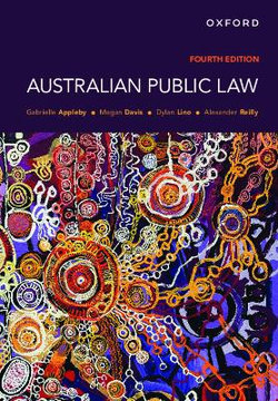 Australian Public Law