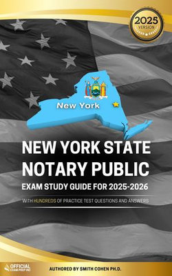 New York State Notary Public Exam Study Guide for 2025-2026