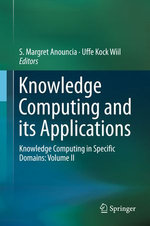 Knowledge Computing and its Applications