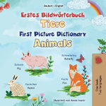 First Picture Dictionary - Animals (German English Bilingual Children's Book)