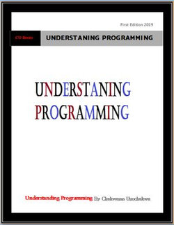 Understanding Programming
