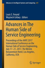 Advances in the Human Side of Service Engineering