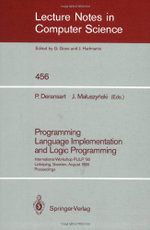 Programming Language Implementation and Logic Programming