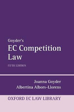 Goyder's EC Competition Law