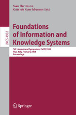 Foundations of Information and Knowledge Systems