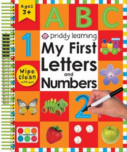 Wipe Clean Spiral: My First Letters and Numbers
