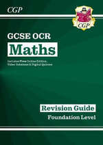 GCSE Maths OCR Revision Guide: Foundation inc Online Edition, Videos & Quizzes: suberb for the 2025 and 2026 exams