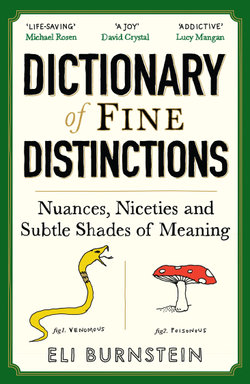 Dictionary of Fine Distinctions Dictionary of Fine Distinctions