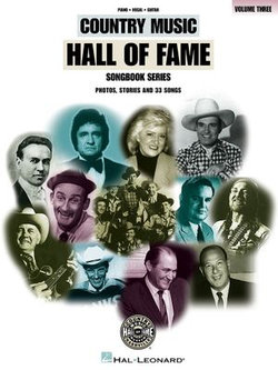 Country Music Hall of Fame - Volume 3 (Songbook)