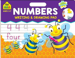 School Zone Writing and Drawing Floor Pads: Numbers