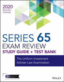 Wiley Series 65 Securities Licensing Exam Review 2020 + Test Bank
