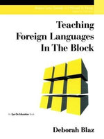 Teaching Foreign Languages in the Block