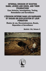 INTERNAL EROSION OF EXISTING DAMS, LEVEES AND DIKES, AND THEIR FOUNDATIONS / L'EROSION INTERNE DANS LES BARRAGES ET DIGUES EN EXPLOITATION ET LEUR FONDATION