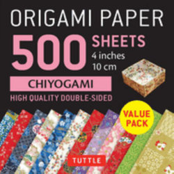 Origami Paper 500 Sheets Chiyogami Patterns