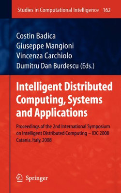 Intelligent Distributed Computing, Systems and Applications