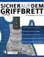 Sicher auf dem Griffbrett für Gitarre