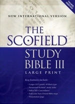 The Scofield® Study Bible III, Large Print, NIV