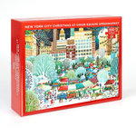 Christmas at Union Square Greenmarket Jigsaw Puzzle