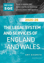 Revise SQE The Legal System and Services of England and Wales 2025/26