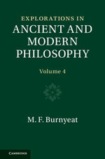 Explorations in Ancient and Modern Philosophy: Volume 4