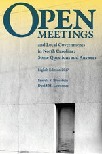 Open Meetings and Local Governments in North Carolina