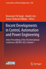 Recent Developments in Control, Automation and Power Engineering