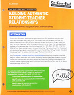 The on-Your-Feet Guide to Building Authentic Student-Teacher Relationships