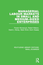 Managerial Labour Markets in Small and Medium-Sized Enterprises Managerial Labour Markets in Small and Medium-Sized Enterprises