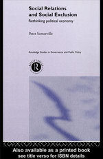 Social Relations and Social Exclusion