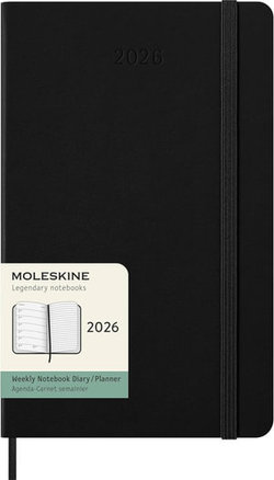 Moleskine 2026 12 Month Weekly Large Hardcover Diary