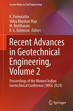 Recent Advances in Geotechnical Engineering, Volume 2